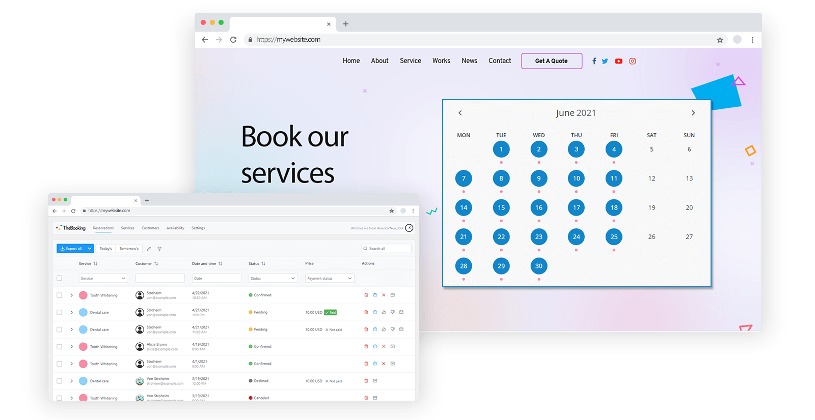 TheBooking - Booking plugin for WordPress